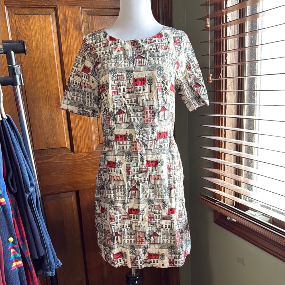 Emily and Fin City Print Dress